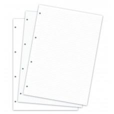 Комплект бланків асорті Filofax в клітинку, лінію, без лініювання (Clipbook) A4 Білий