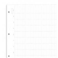 Комплект бланків Filofax Огляд року Недатовані (Clipbook) A4 Білий
