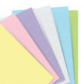 Комплект бланків в лінію до органайзеру Filofax Pocket, Pastel