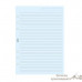 Комплект бланків Папір в лінійку Filofax A5 Блакитний