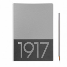 Блокнот Leuchtturm1917 JottBook Середній Чисті аркуші Срібний (2 шт)