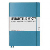 Блокнот Leuchtturm1917 Master Slim A4+ Твердий Крапки Холодний синій