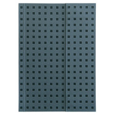 Блокнот Paper-Oh Quadro B6 Чисті аркуші Сірий на Чорному