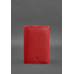 Шкіряний червоний блокнот (Софт-бук) 5.1 для жінок A5