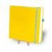 Кук-бук для запису рецептів "Книга кулінарних секретів спільно з Saveurs" Жовтий з блакитним