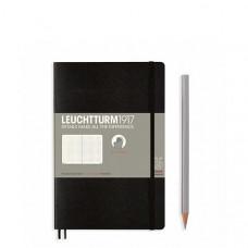 Блокнот Leuchtturm1917 Paperback B6 М'яка обкладинка Чорний Крапка