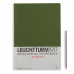 Блокнот Leuchtturm1917 Jottbook М’яка обкладинка Великий Хакі Чисті аркуші