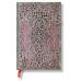 Блокнот Paperblanks Срібна Філігрань Кишеньковий A6 Лінія Рожевий