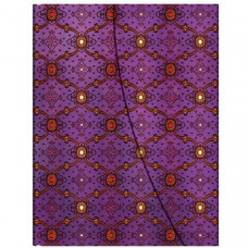Блокнот Paperblanks Французький Орнамент Великий B5 Лінія Фіолетовий
