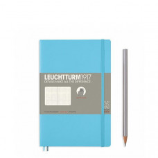 Блокнот Leuchtturm1917 Paperback B6 М'яка обкладинка Льодяний синій Крапка