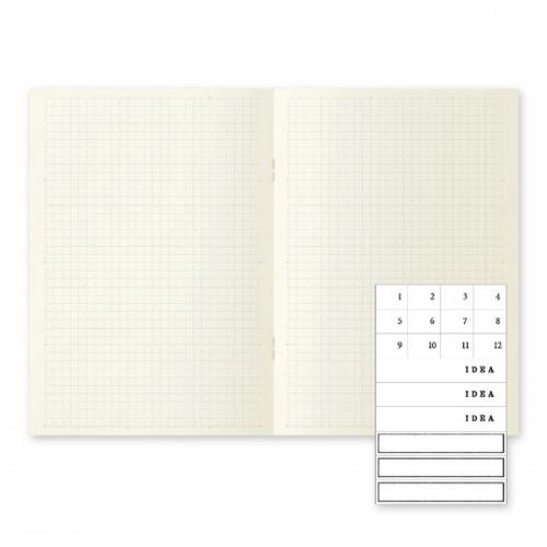 Набір тонких блокнотів (3 шт) MD Paper MD Notebook Light A5 Клітинка