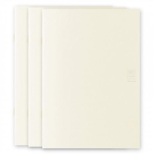 Набір тонких блокнотів (3 шт) MD Paper MD Notebook Light A5 Клітинка