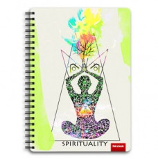 Блокнот «Spirituality» А5 на пружині