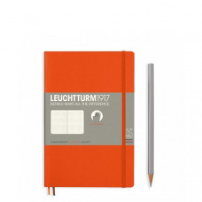 Блокнот Leuchtturm1917 Paperback B6 М'яка обкладинка Помаранчевий Крапка