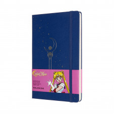 Записник Moleskine Sailor Moon Середній Лінія Синій
