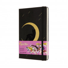 Записник Moleskine Sailor Moon Середній Лінія Чорний