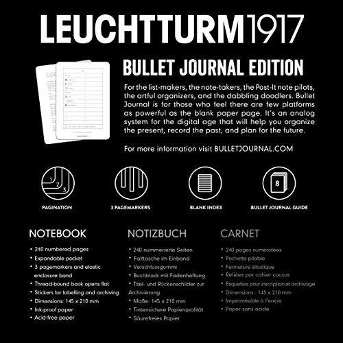 Блокнот LEUCHTTURM1917 Bullet Journal Edition Середній A5 Холодний Синій
