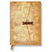 Блокнот Paperblanks Нариси Леонардо (Сонце і місячне світло) A4 Чисті аркуші