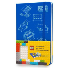 Блокнот Moleskine Lego Середній A5 Твердий Чисті аркуші Блакитний