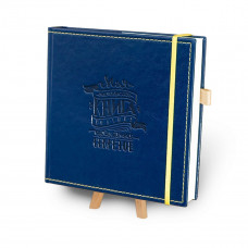 Кук-бук для запису рецептів "Книга кулінарних секретів спільно з Saveurs" Кобальт з жовтим