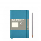 Блокнот Leuchtturm1917 Paperback B6 М'яка обкладинка Холодний синій Чисті аркуші