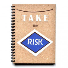 Блокнот на пружині «Take The Risk»