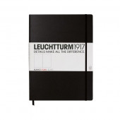 Блокнот Leuchtturm1917 Master Classic A4+ Лінія Чорний