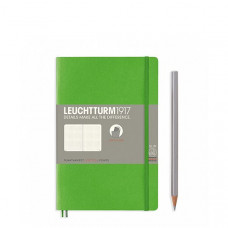 Блокнот Leuchtturm1917 Paperback B6 М'яка обкладинка Свіжий зелений Лінія