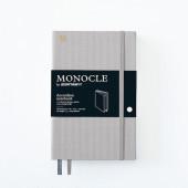 Блокнот-гаманець MONOCLE & Leuchtturm1917 Paperback B6+ Light Grey Крапка