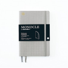 Блокнот MONOCLE & Leuchtturm1917 Paperback B6+ М'яка обкладинка Light Grey Крапка