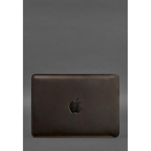 Шкіряний чохол BlankNote для MacBook Pro 15-16'' Темно-коричневий