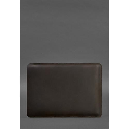 Шкіряний чохол BlankNote для MacBook Pro 15-16'' Темно-коричневий