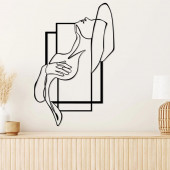 Дерев'яна картина Nude Фанера 60 x 50 см