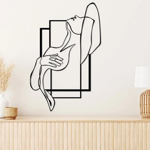 Дерев'яна картина Moku Design Nude Фанера 90 x 76 см