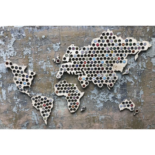 Карта світу на стіну Capsboard World Big