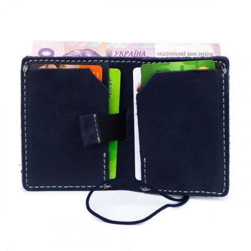 Тонкий шкіряний гаманець-портмоне Black Brier P-9-96