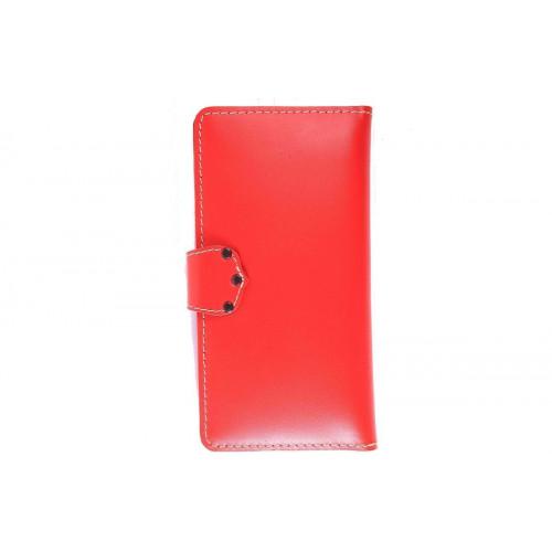Шкіряний гаманець Turtle вестерн XL, класик, червоний