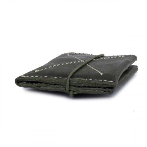 Шкіряний тонкий гаманець-портмоне Black Brier P-7-76