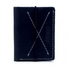Тонкий шкіряний гаманець-портмоне Black Brier P-9-97