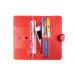 Шкіряний гаманець Turtle вестерн XL, класик, червоний вінтажний
