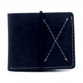 Тонкий шкіряний гаманець-портмоне Black Brier P-1-97