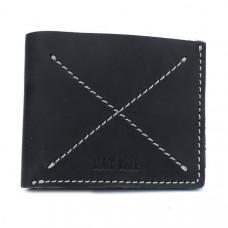 Тонкий шкіряний гаманець-портмоне Black Brier P-13-35