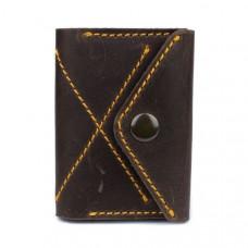 Тонкий гаманець-портмоне Black Brier з натуральної шкіри P-11-33