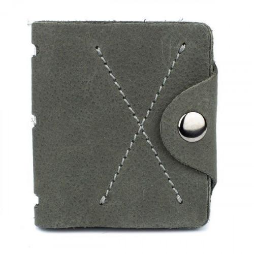 Тонкий шкіряний гаманець-портмоне Black Brier P-5-77