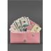Жіночий шкіряний гаманець BlankNote Керрі 1.0 Рожевий