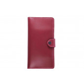 Шкіряний гаманець Turtle вестерн XL, класик, фіолетовий