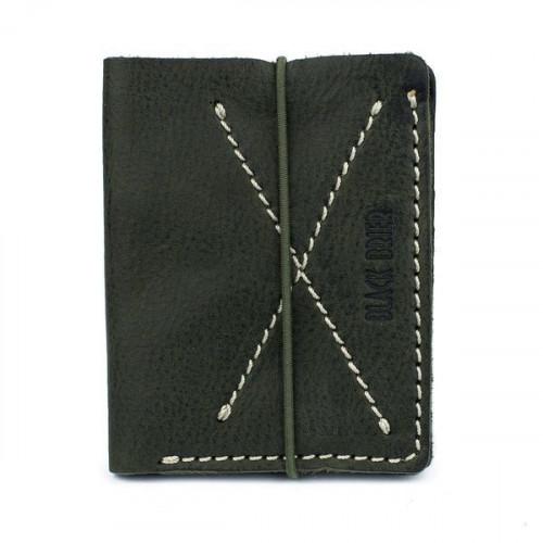 Тонкий шкіряний гаманець-портмоне Black Brier P-10-76