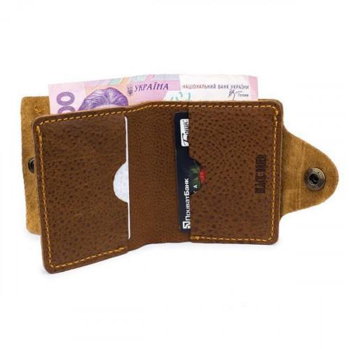Тонкий шкіряний гаманець-портмоне Black Brier P-5-80