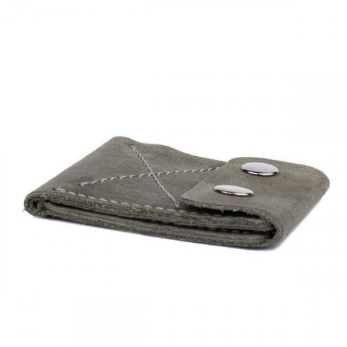 Тонкий шкіряний гаманець-портмоне Black Brier P-2-77