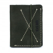 Тонкий шкіряний гаманець-портмоне Black Brier P-9-76